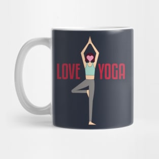 Yoga love Mug